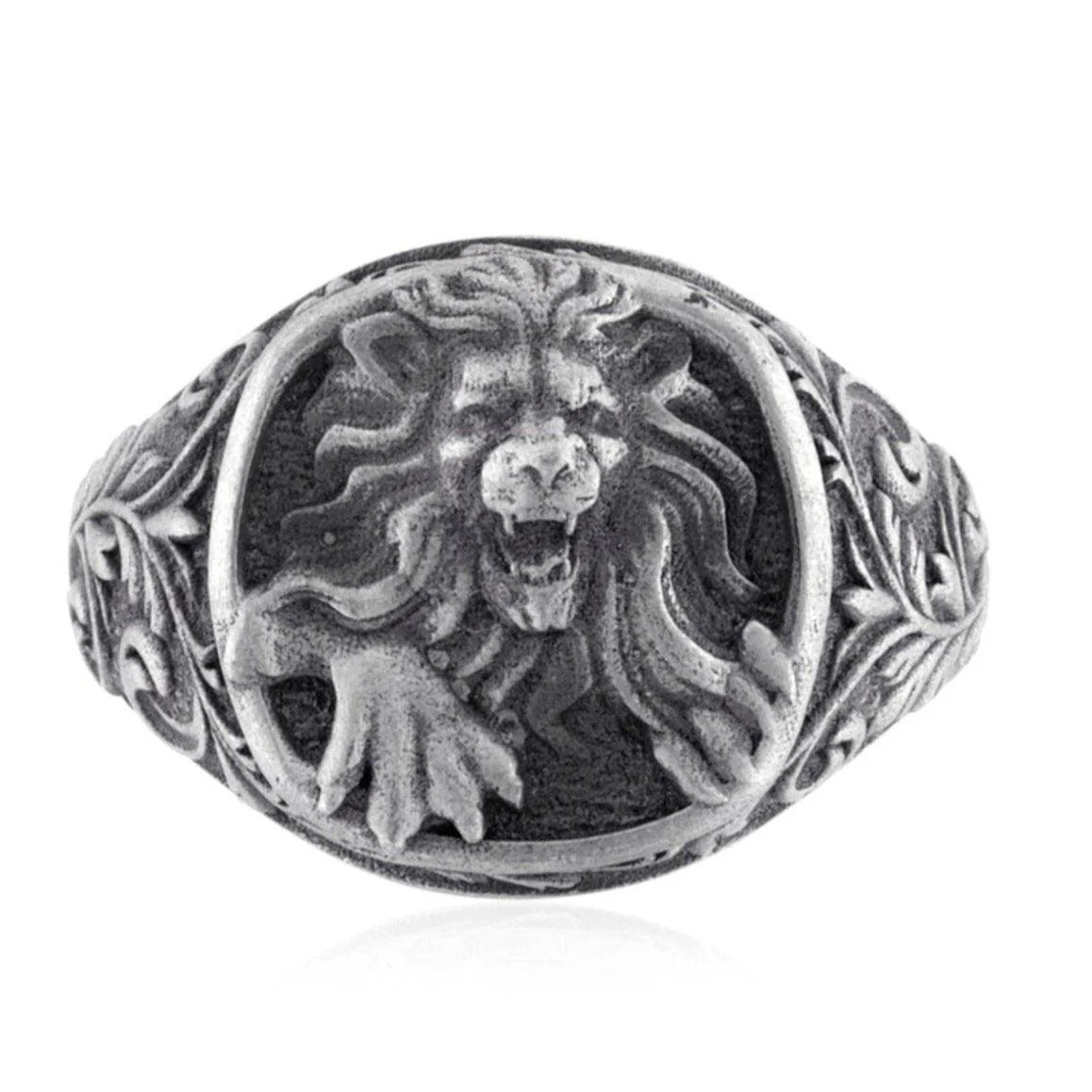 Regal Roar Lion Ring