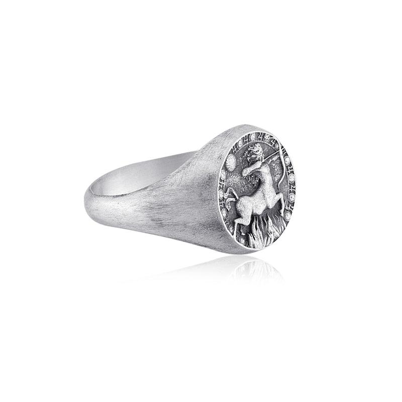 Sagittarius Zodiac Ring