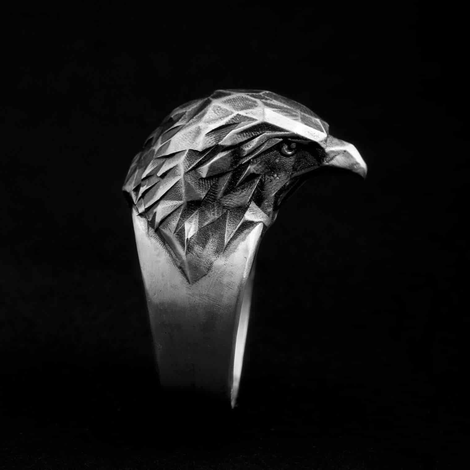 Eagle Head Ring