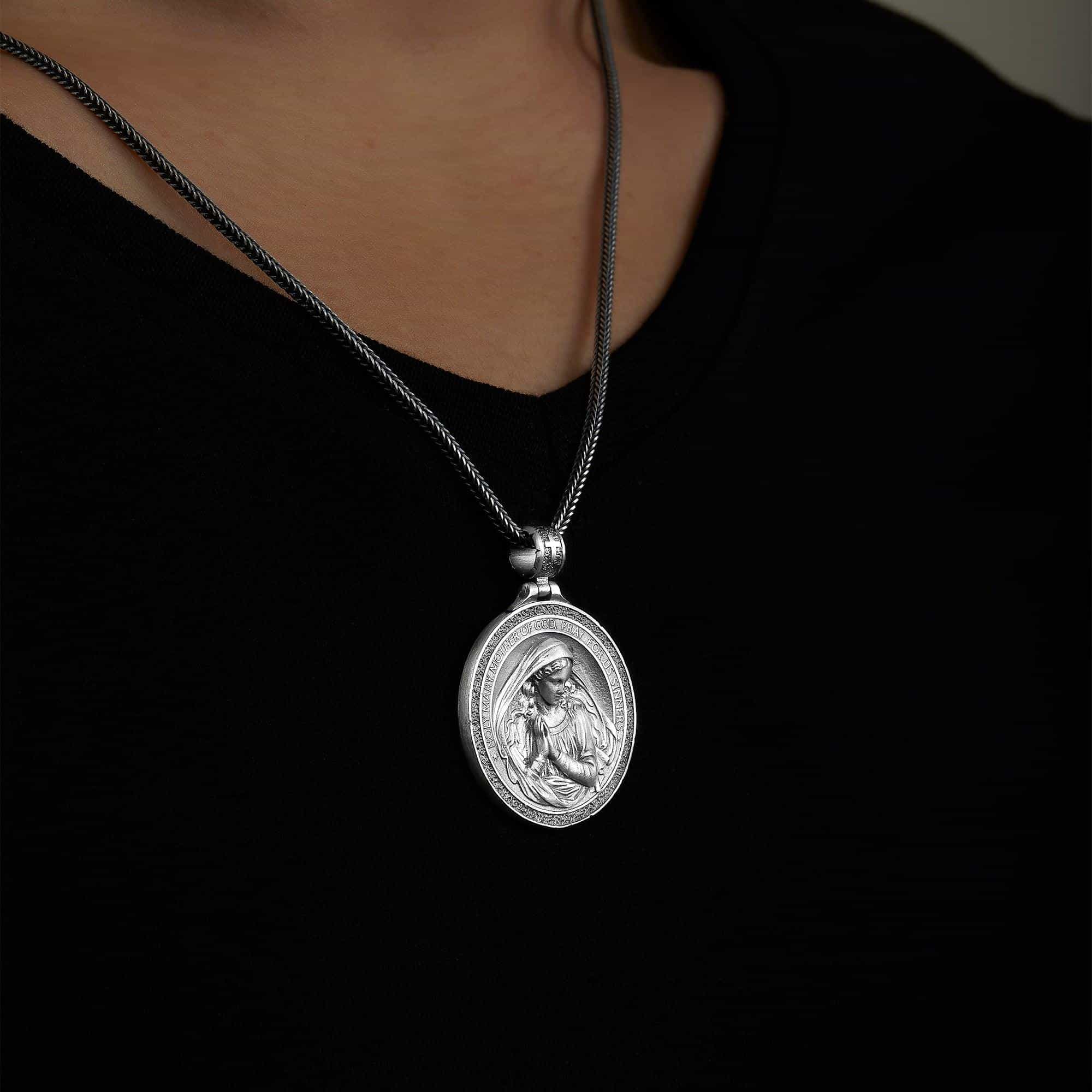 Holy Mary Necklace