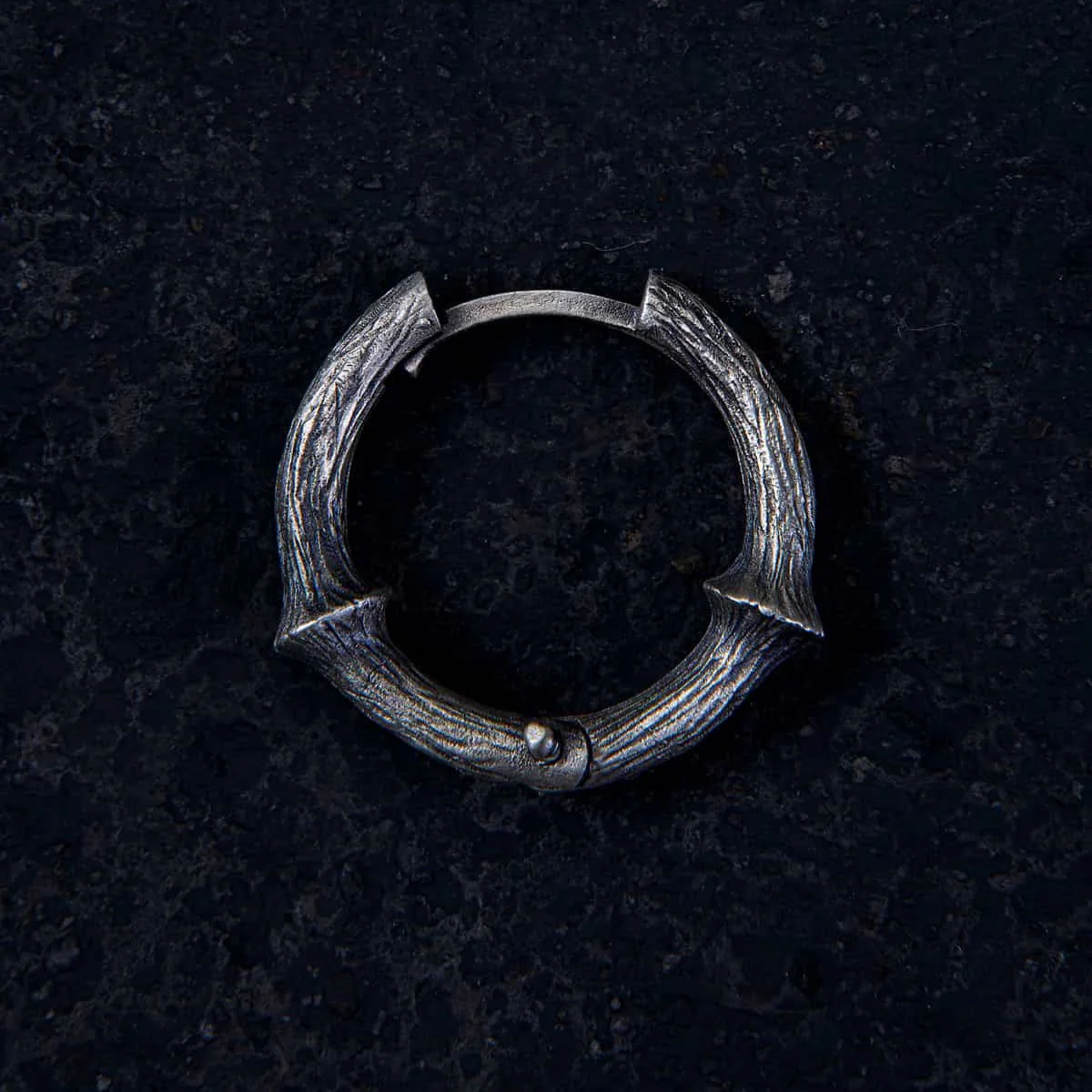 Thornwood Hoop Earring