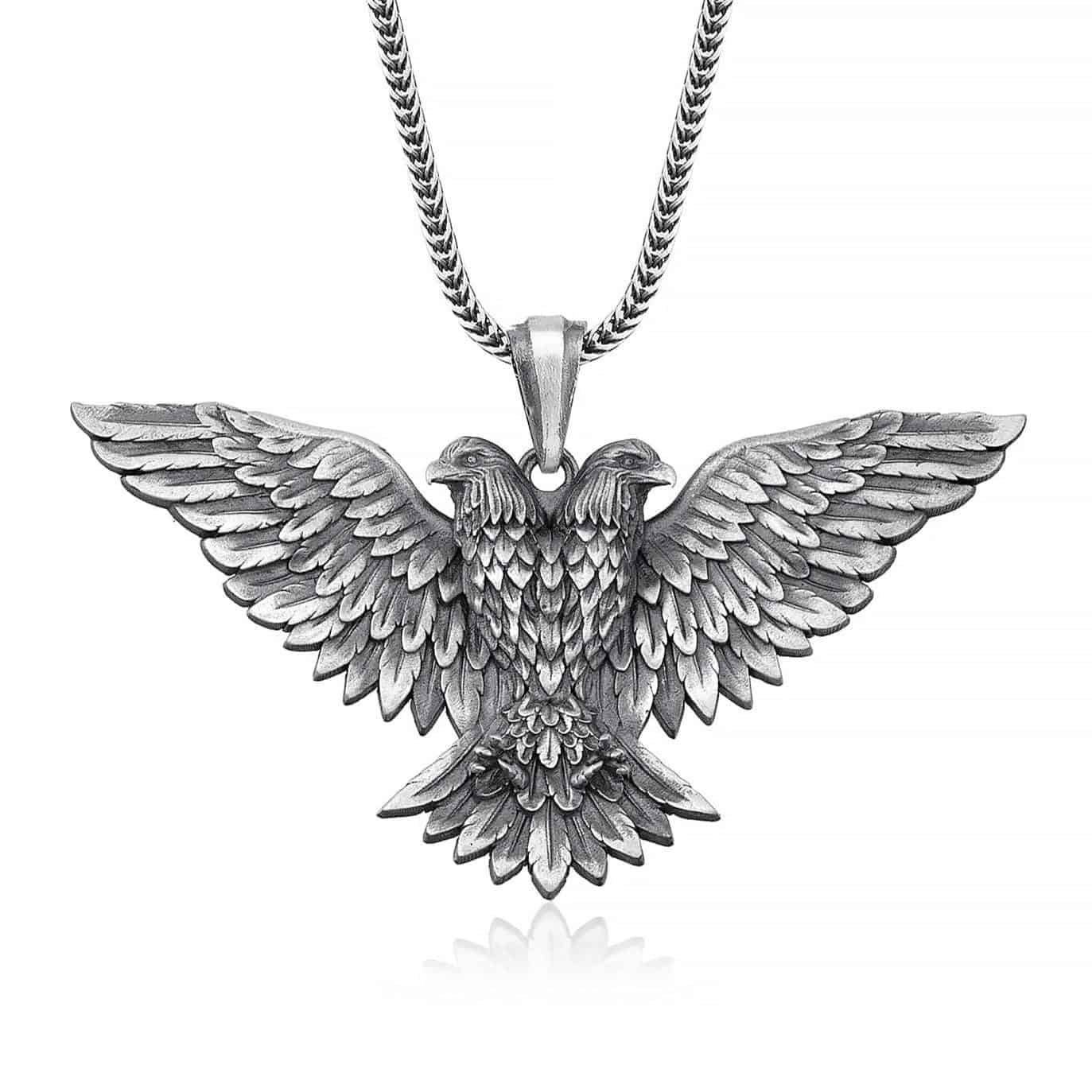 Double Head Eagle Necklace
