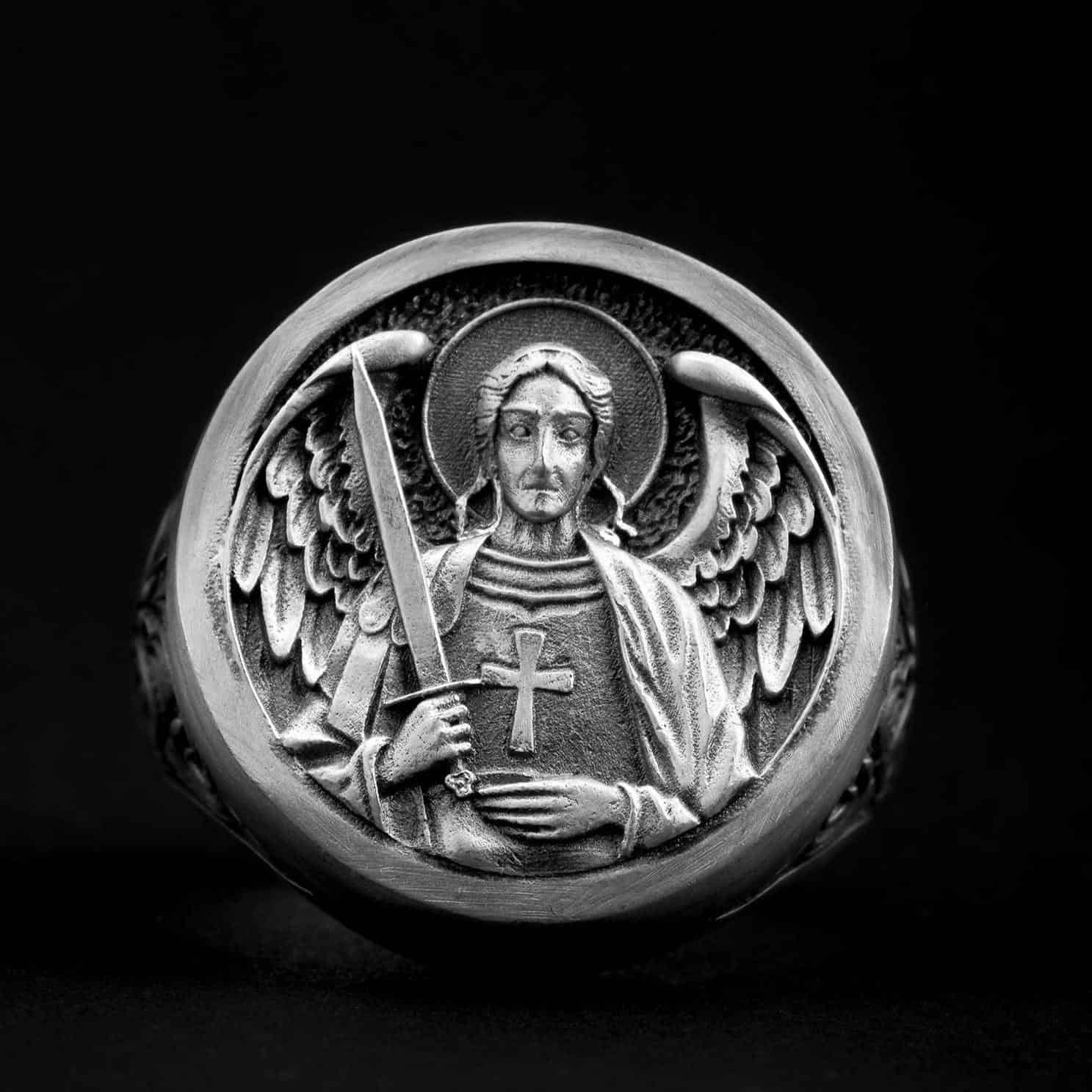 Saint Michael Archangel Ring
