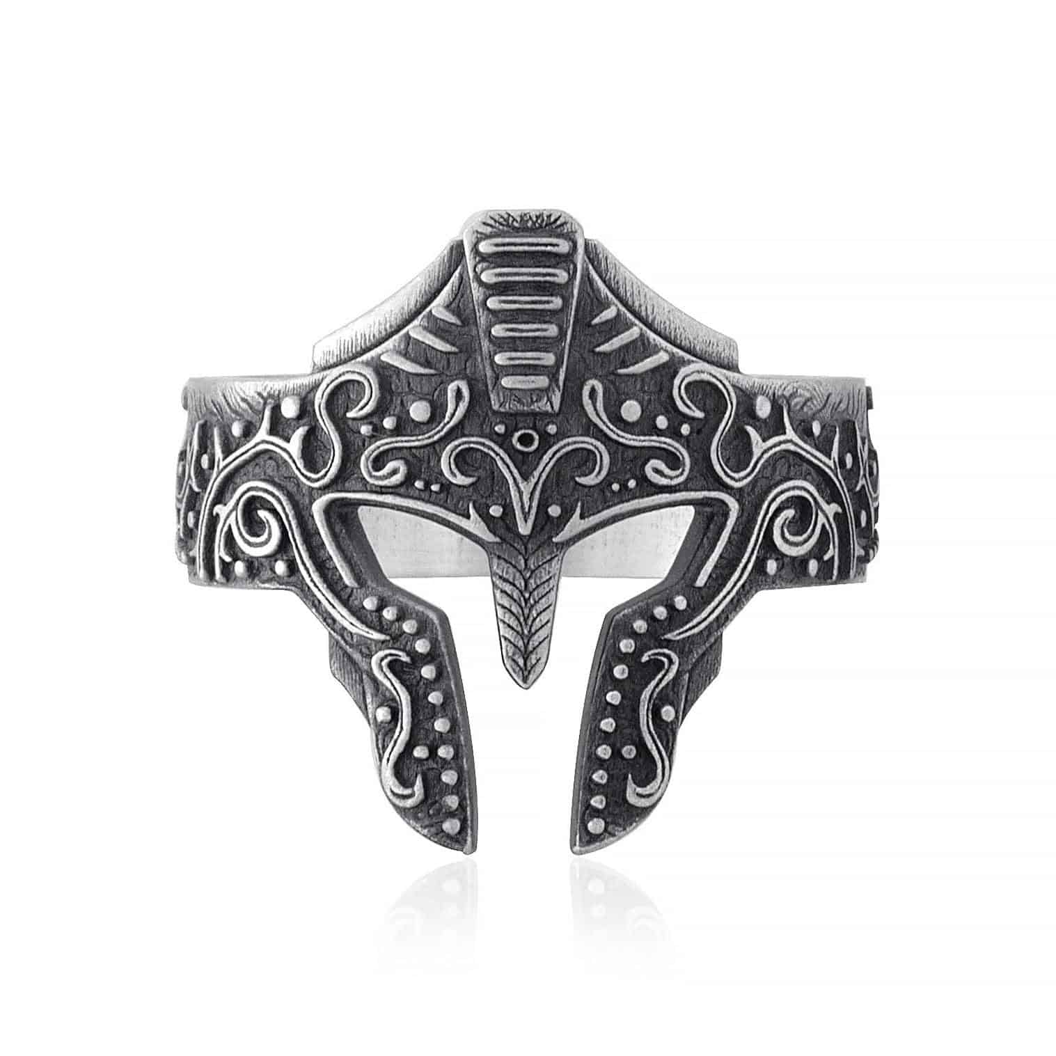 Spartan Helmet Ring