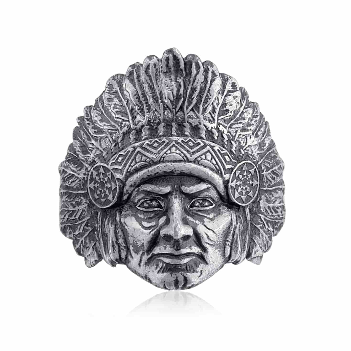 American Indian Chief Ring