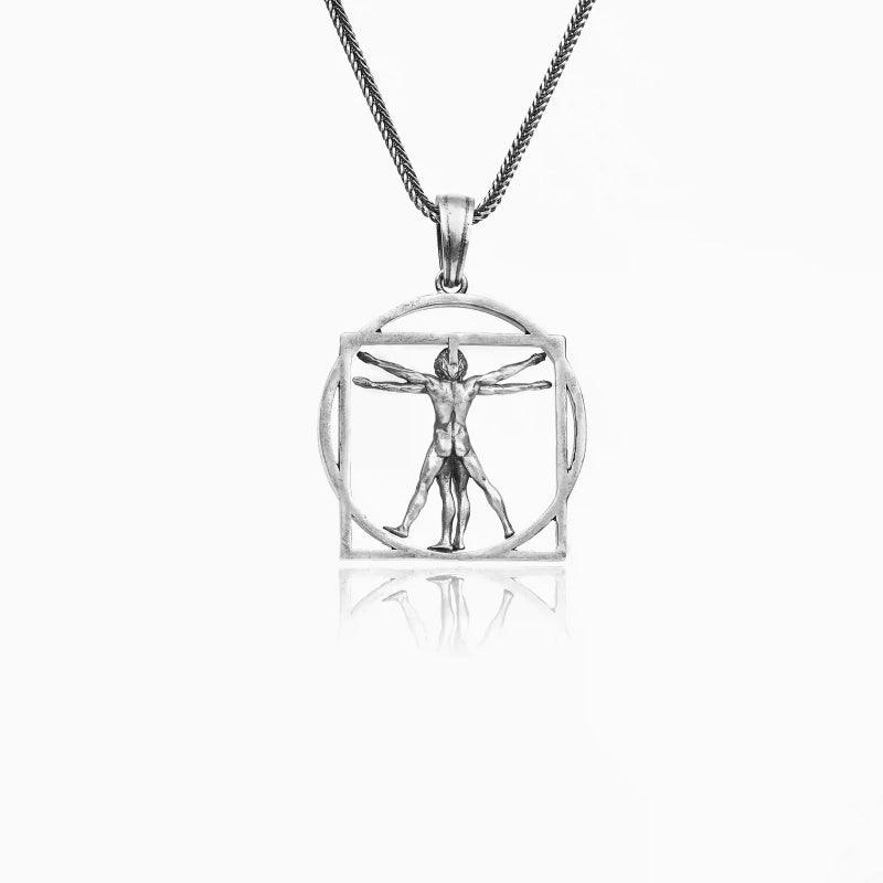 Vitruvian Da Vinci Necklace