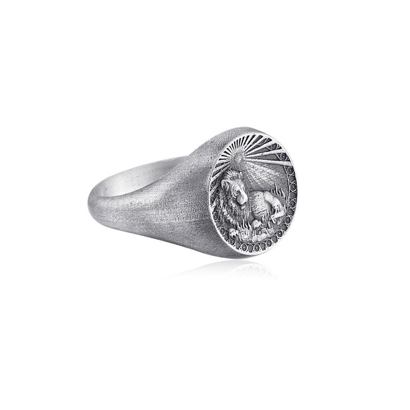 Leo Zodiac Ring