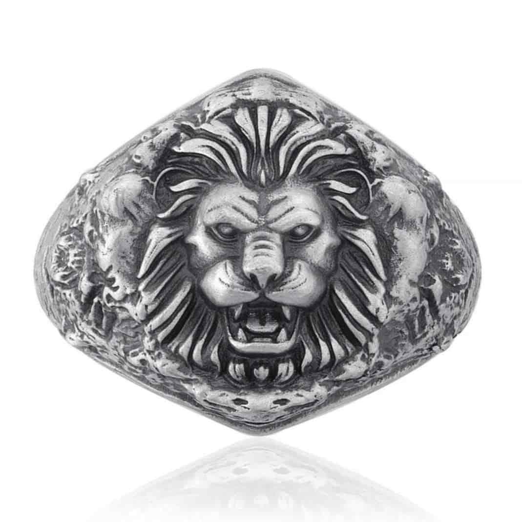 Wild Lion Ring