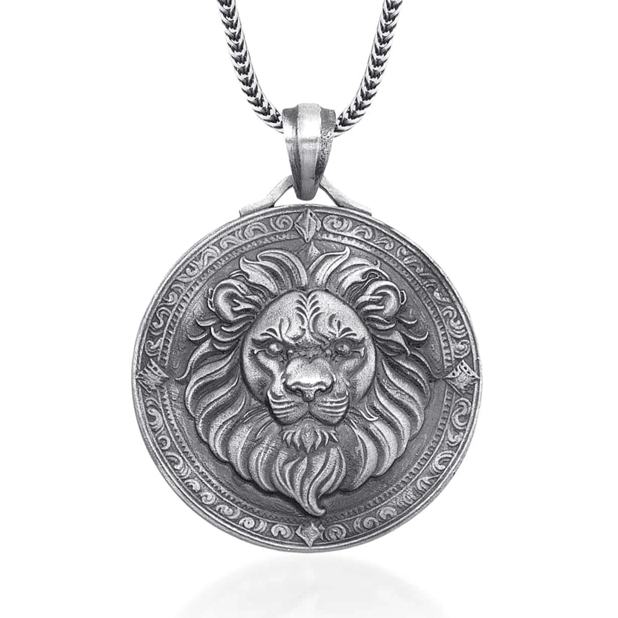 Lion Zodiac Necklace