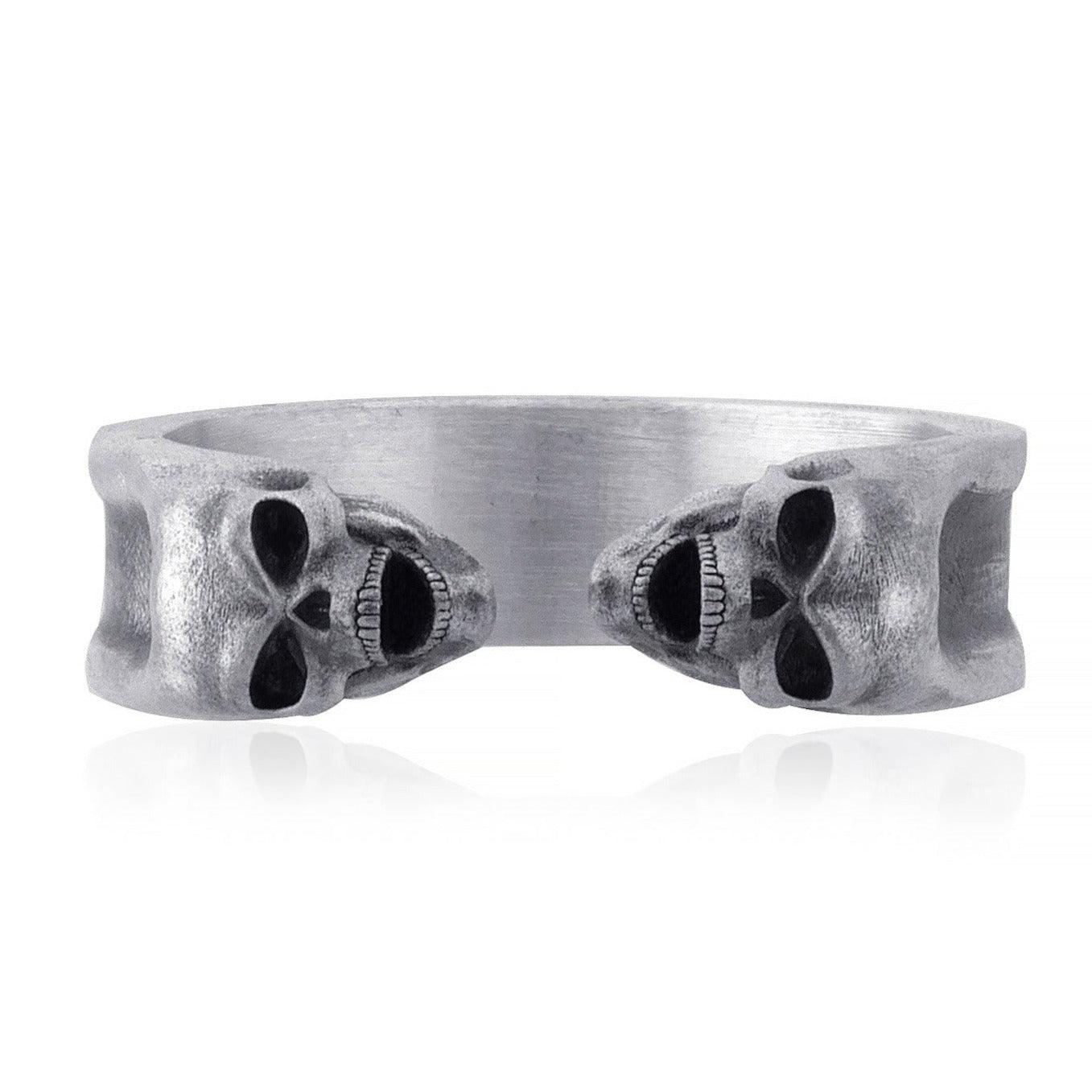 Double Skull Ring