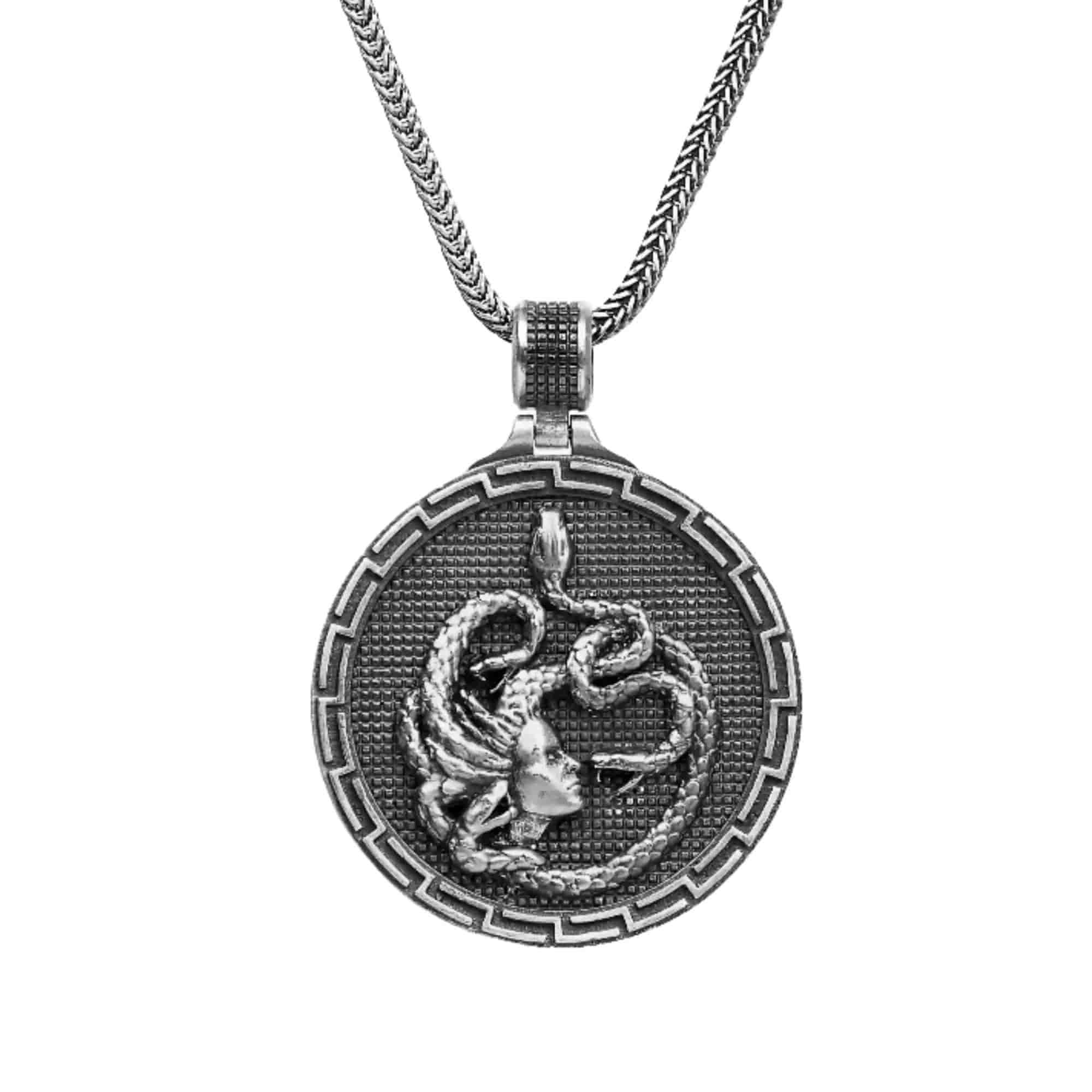 Medusa Snakes Necklace