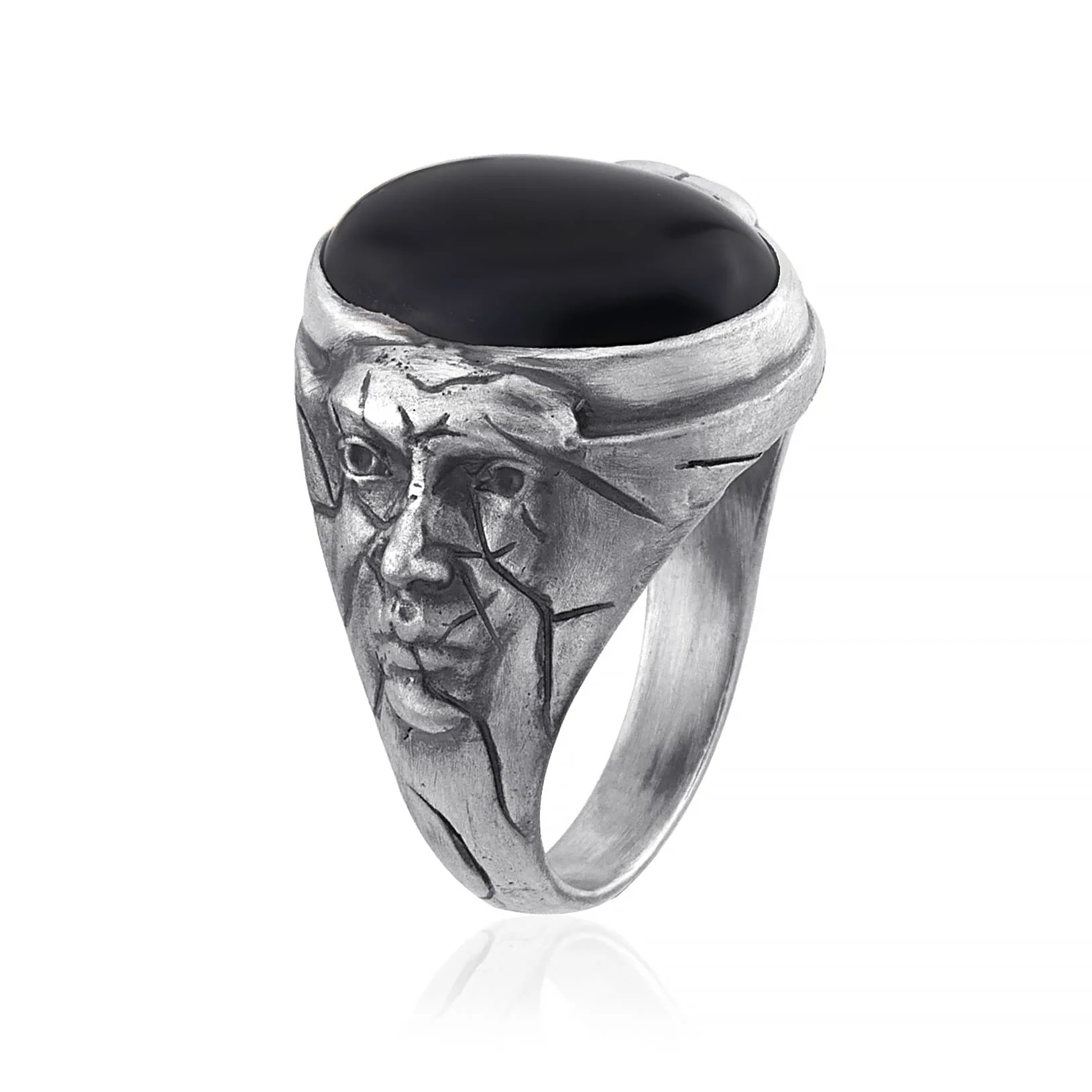 Medusa Onyx Ring
