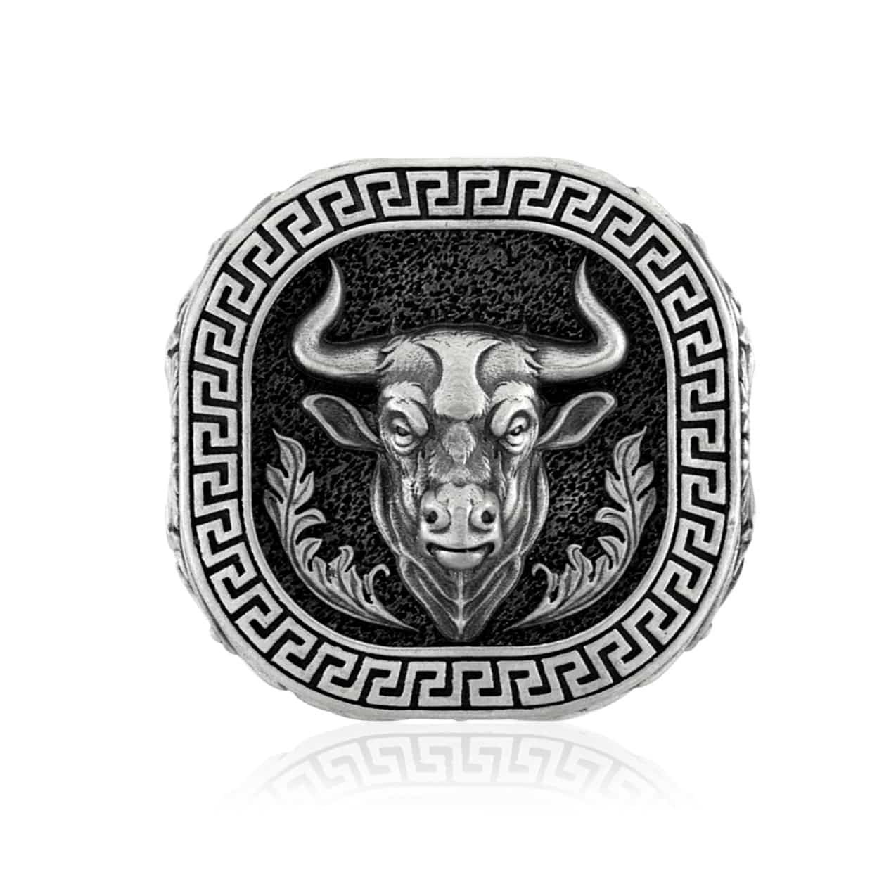 Patterned Buffalo Ring