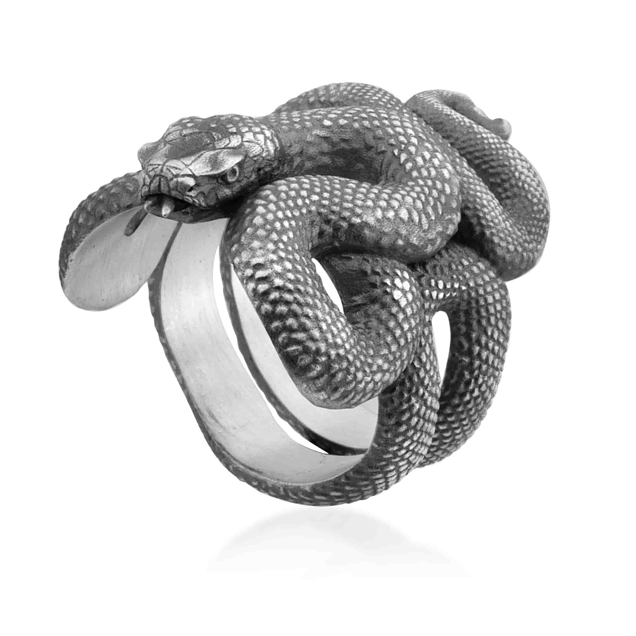 Serpent Coil Ring