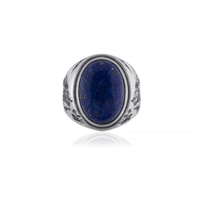 Worn Lapis Ring