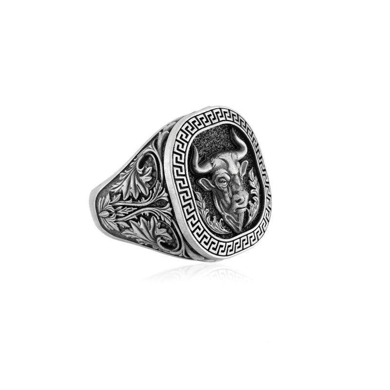 Patterned Buffalo Ring