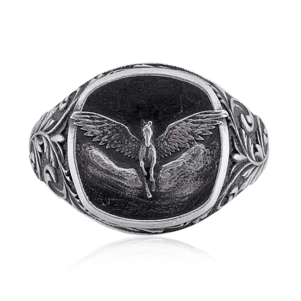 Pegasus Signet Ring