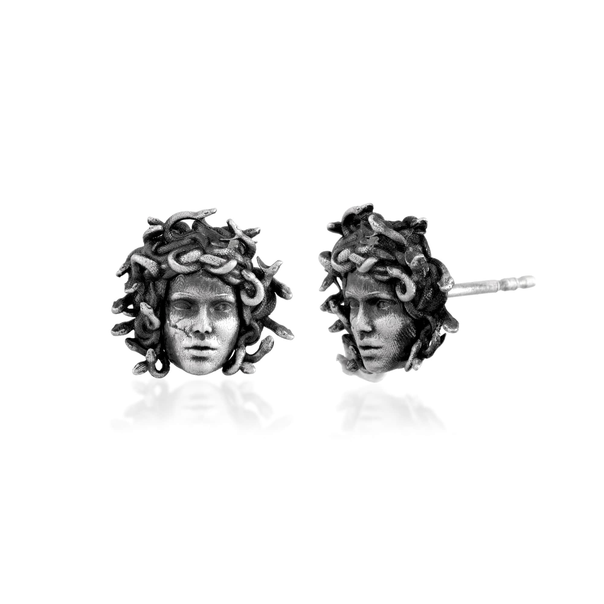 Gorgon Medusa Earring