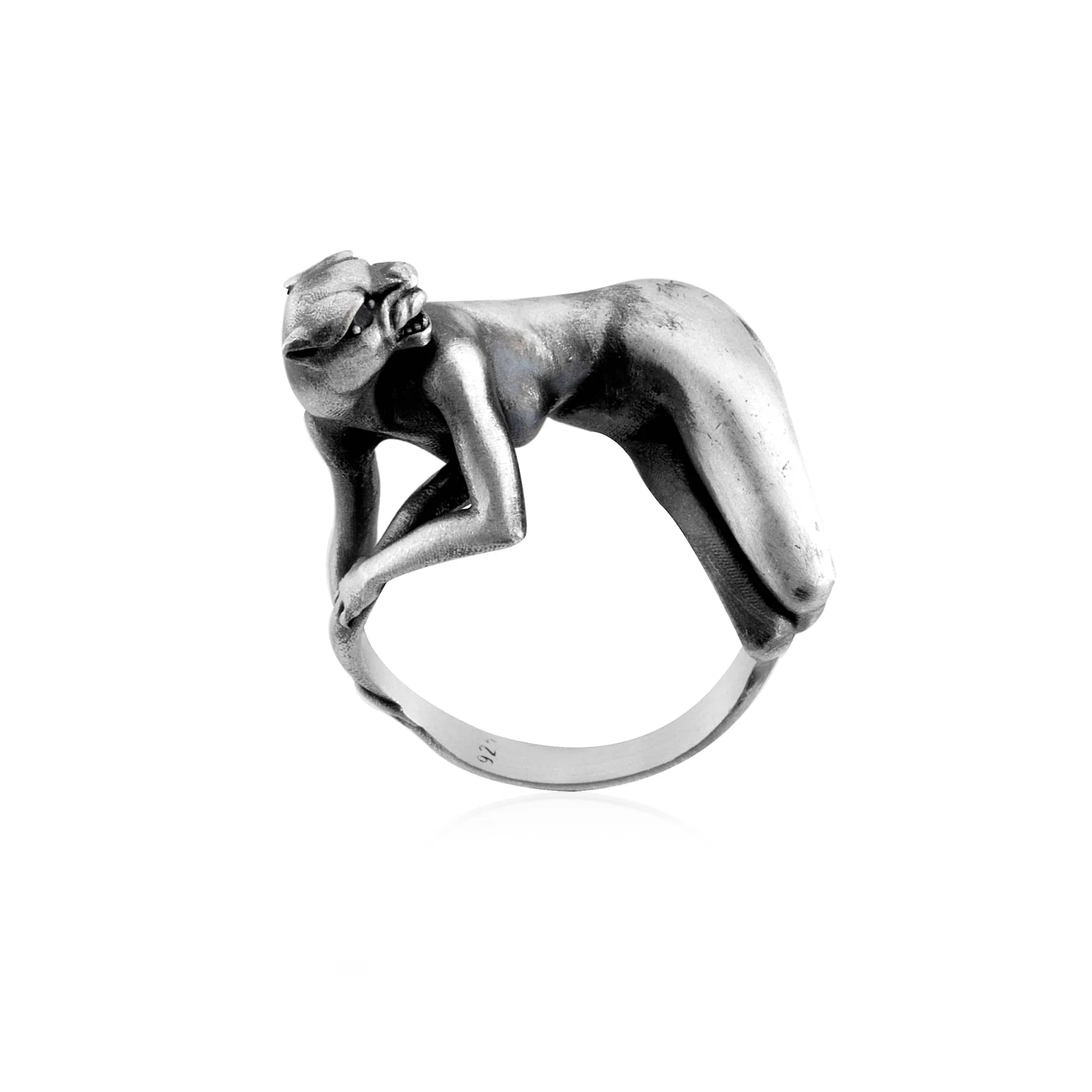 Sculpted Chimera Ring