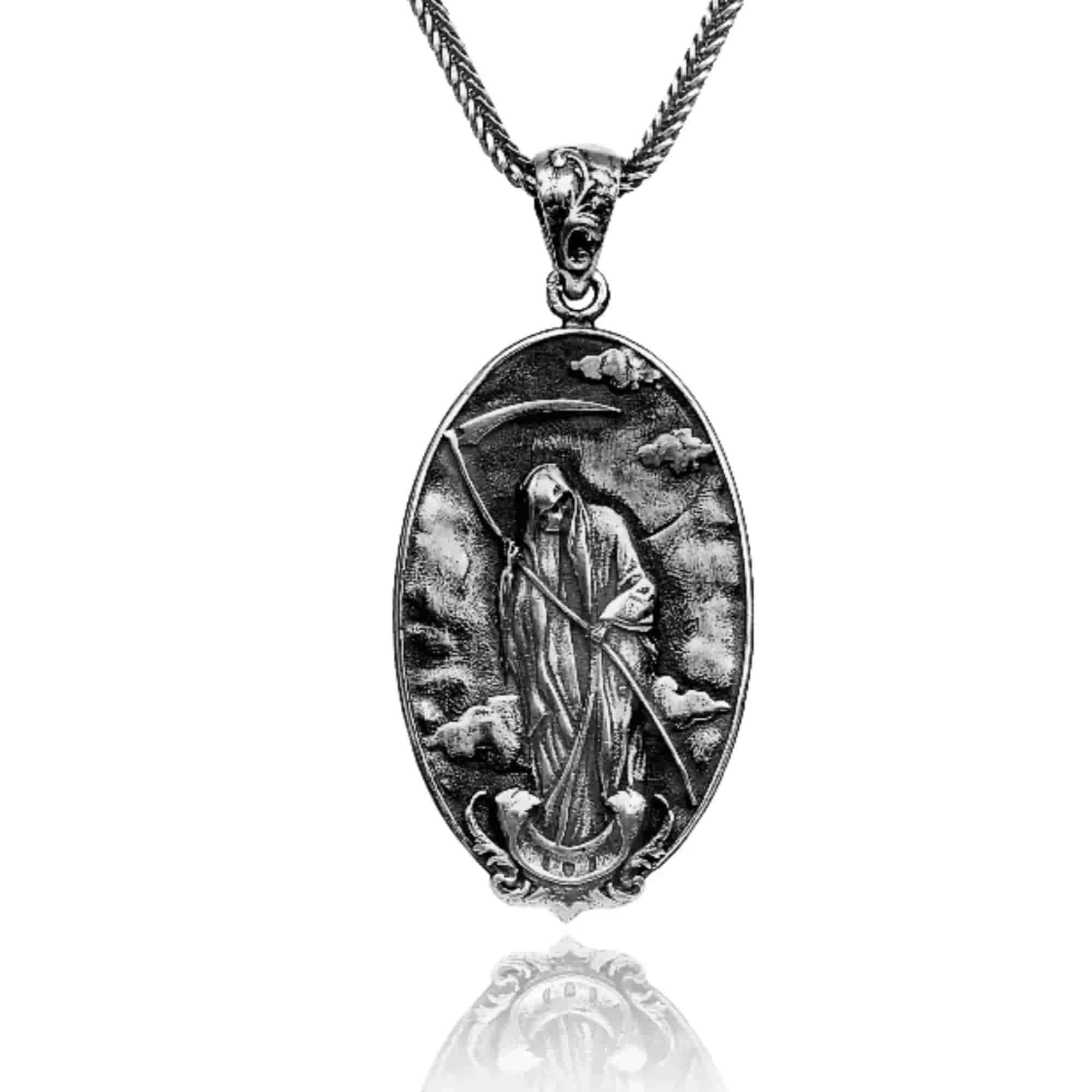 Life And Death Double Sided Necklace