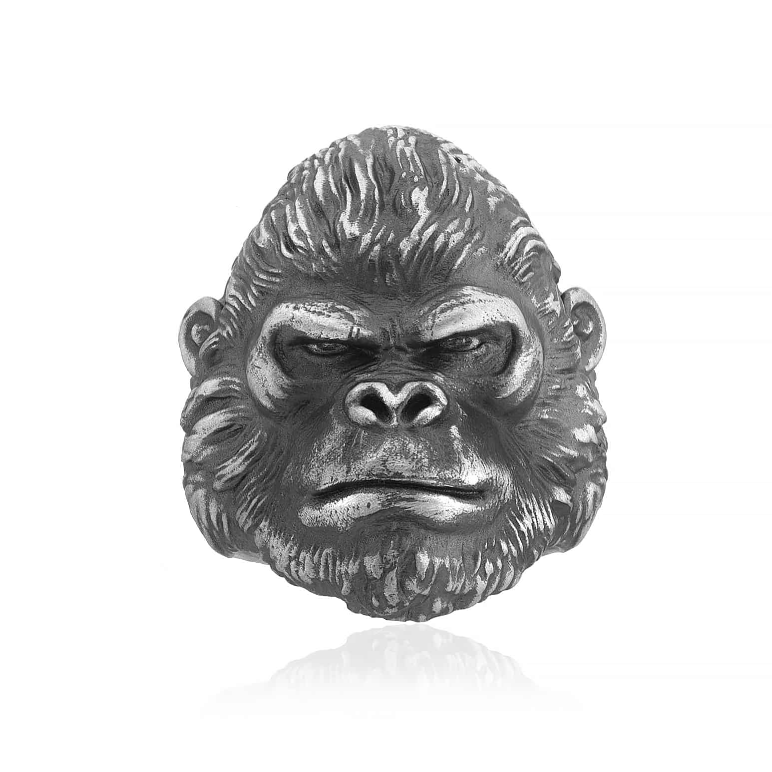 Gorilla Face Ring