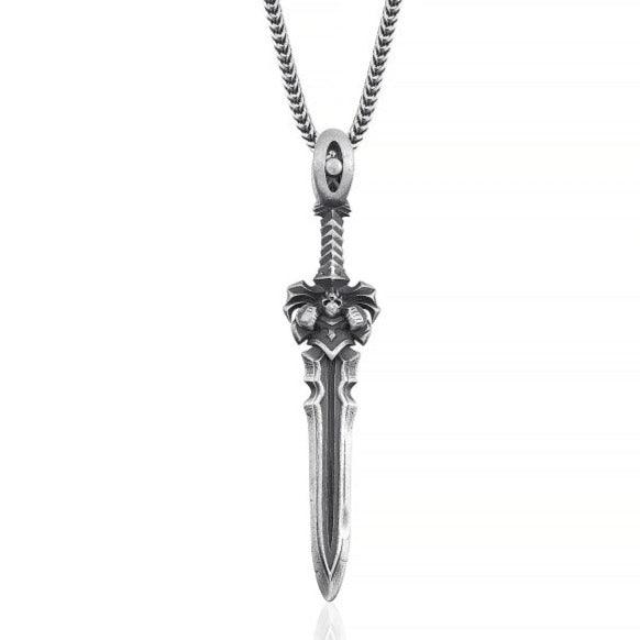 Viking Warrior Sword Necklace