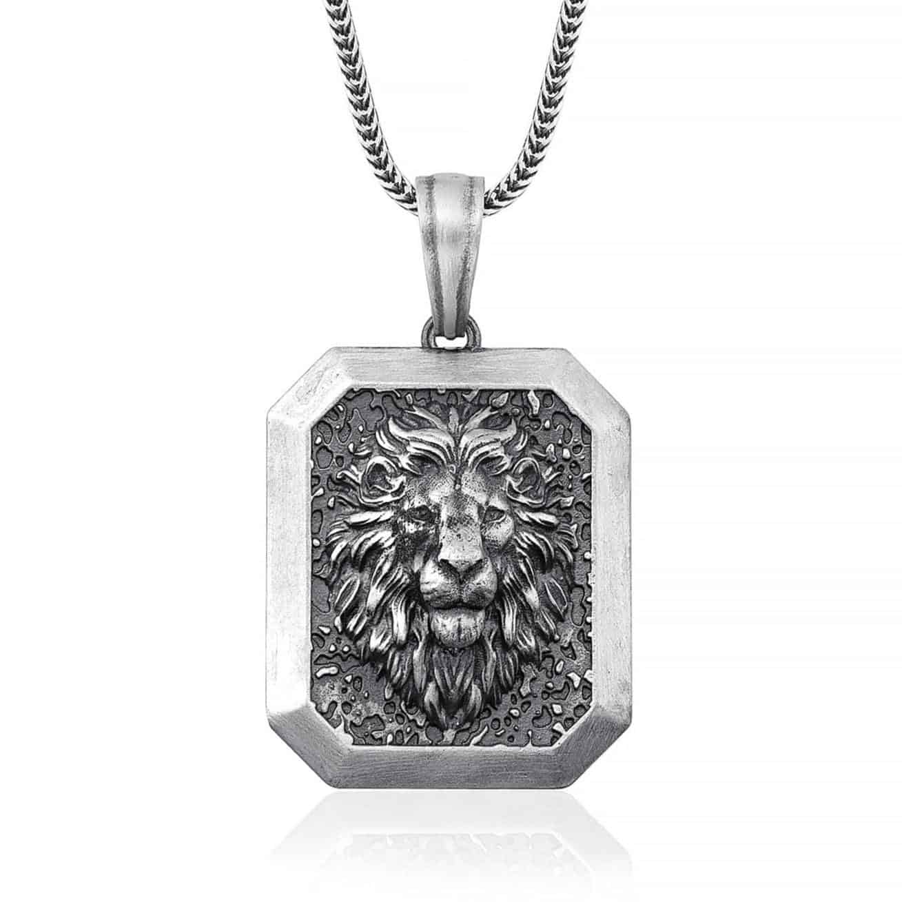 Lion Face Necklace