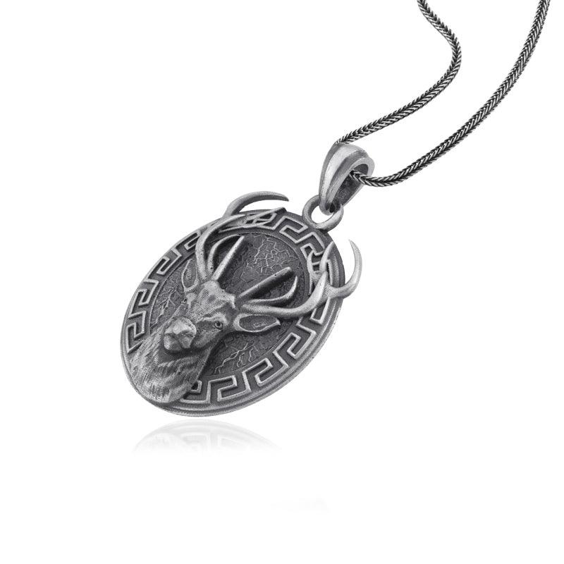 Deer Head Necklace