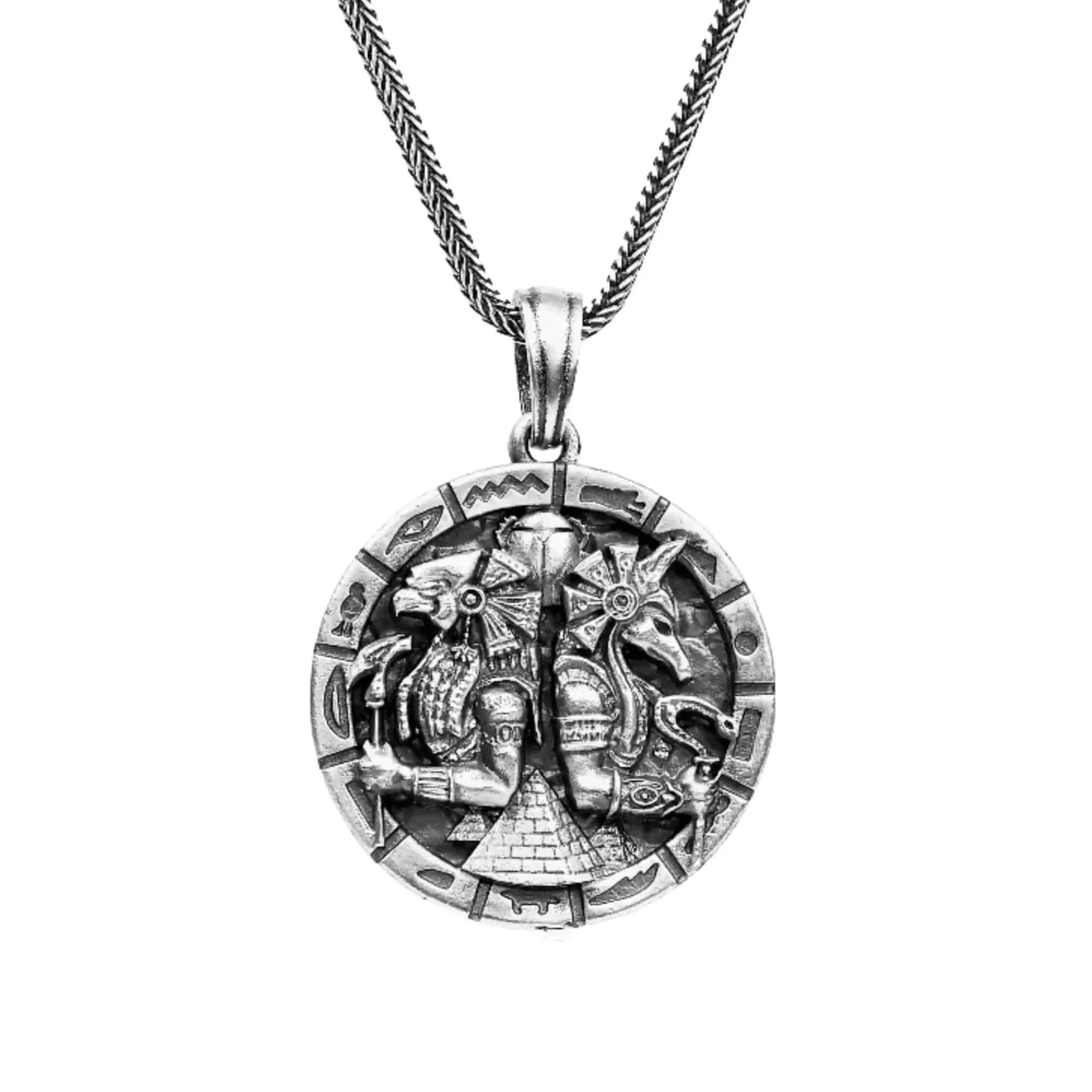 Horus And Anubis Necklace