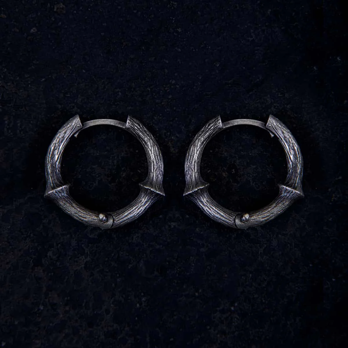 Thornwood Hoop Earring