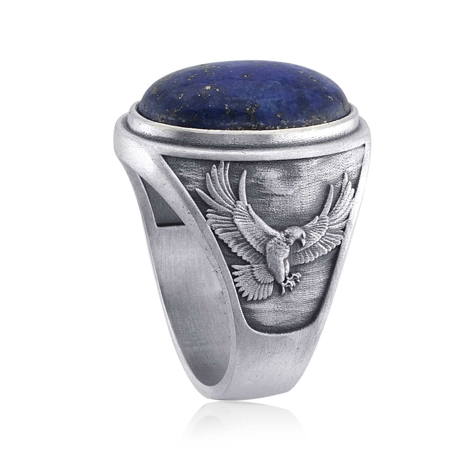 Eagle Lapis Lazuli Ring