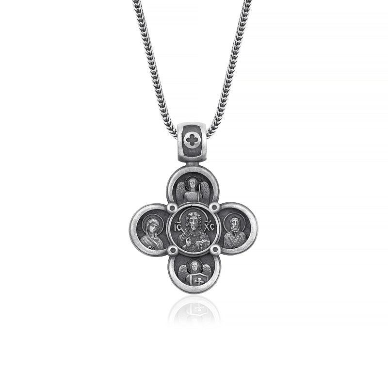 Four-Way Cross Necklace