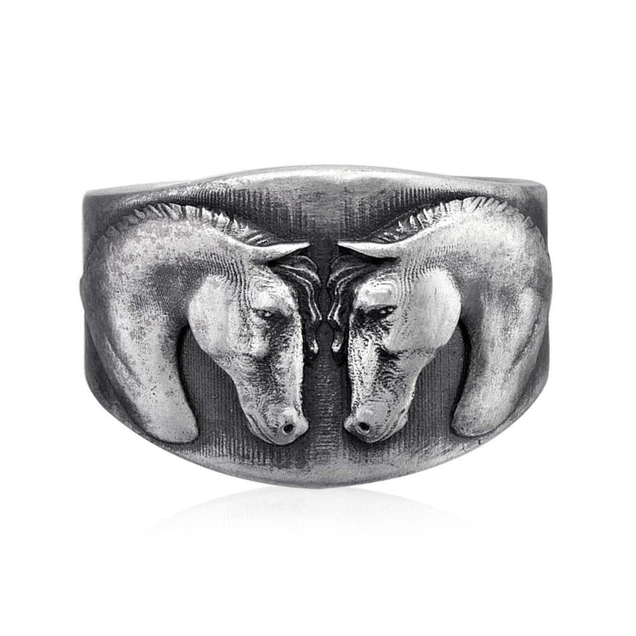 Couple Horse Band Ring