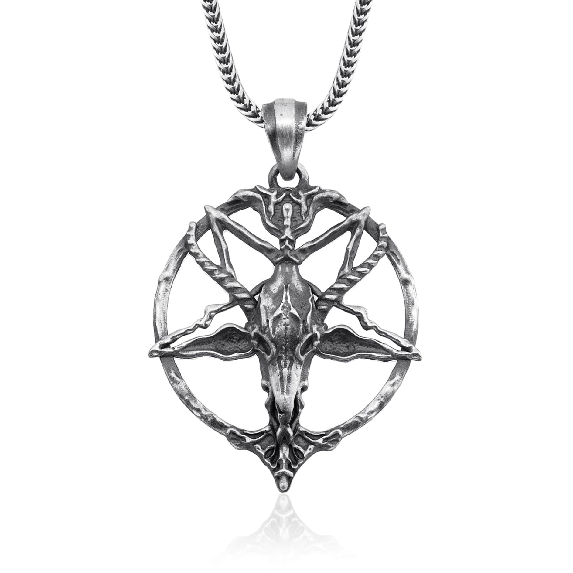 Goat Pentacle Necklace