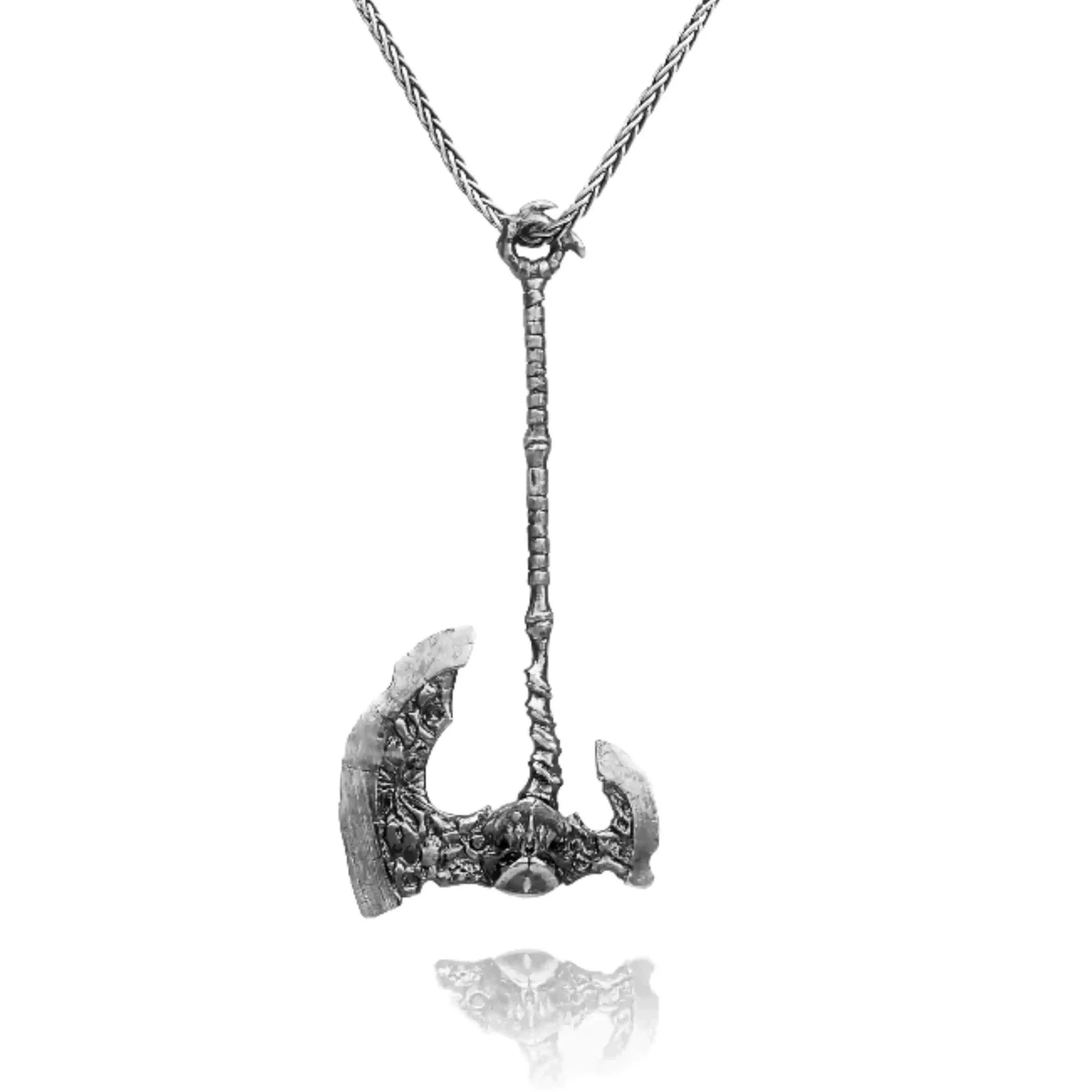 Worn Axe Necklace