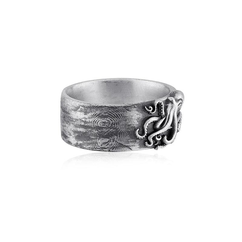 Octopus Band Ring