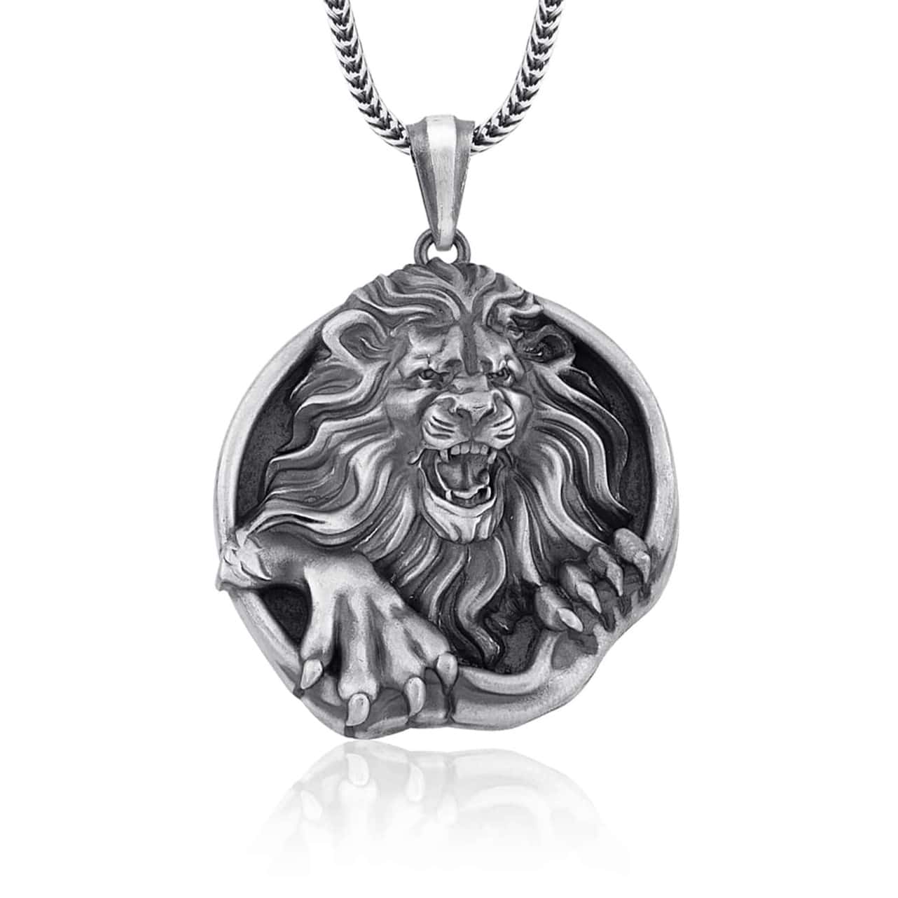 Lion Paws and Mane Necklace