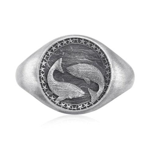 Pisces Zodiac Ring