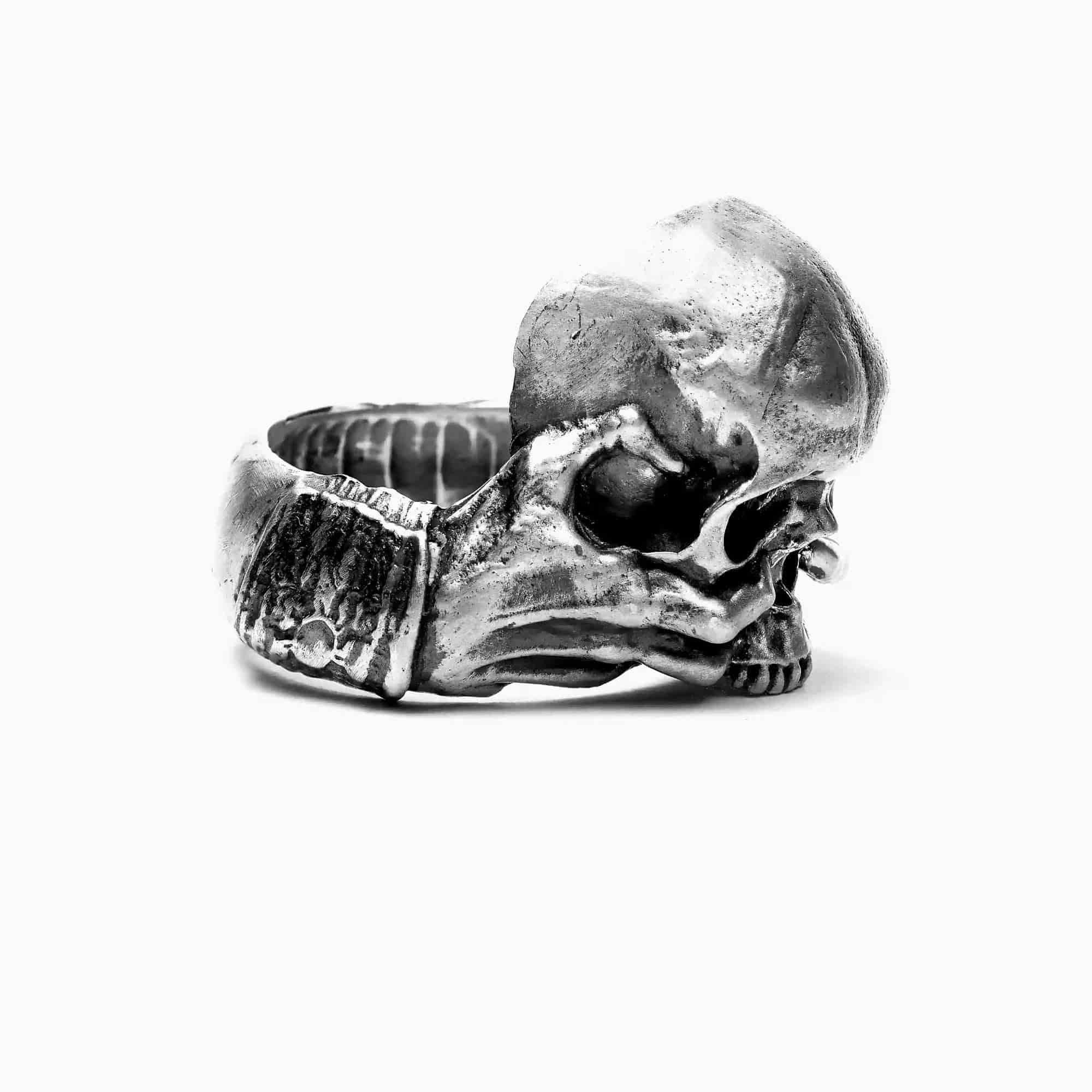 Skull Head Ring