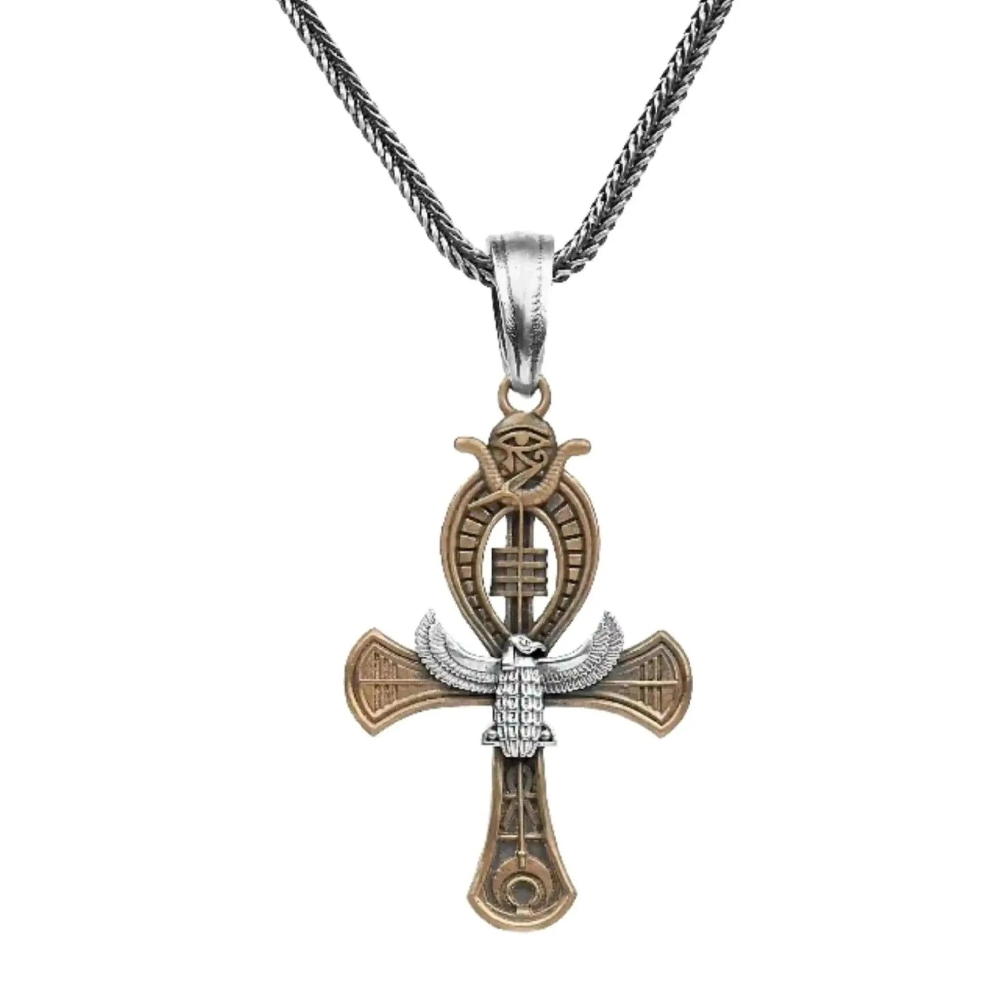 Nekhbet And Eye Of Ra Necklace