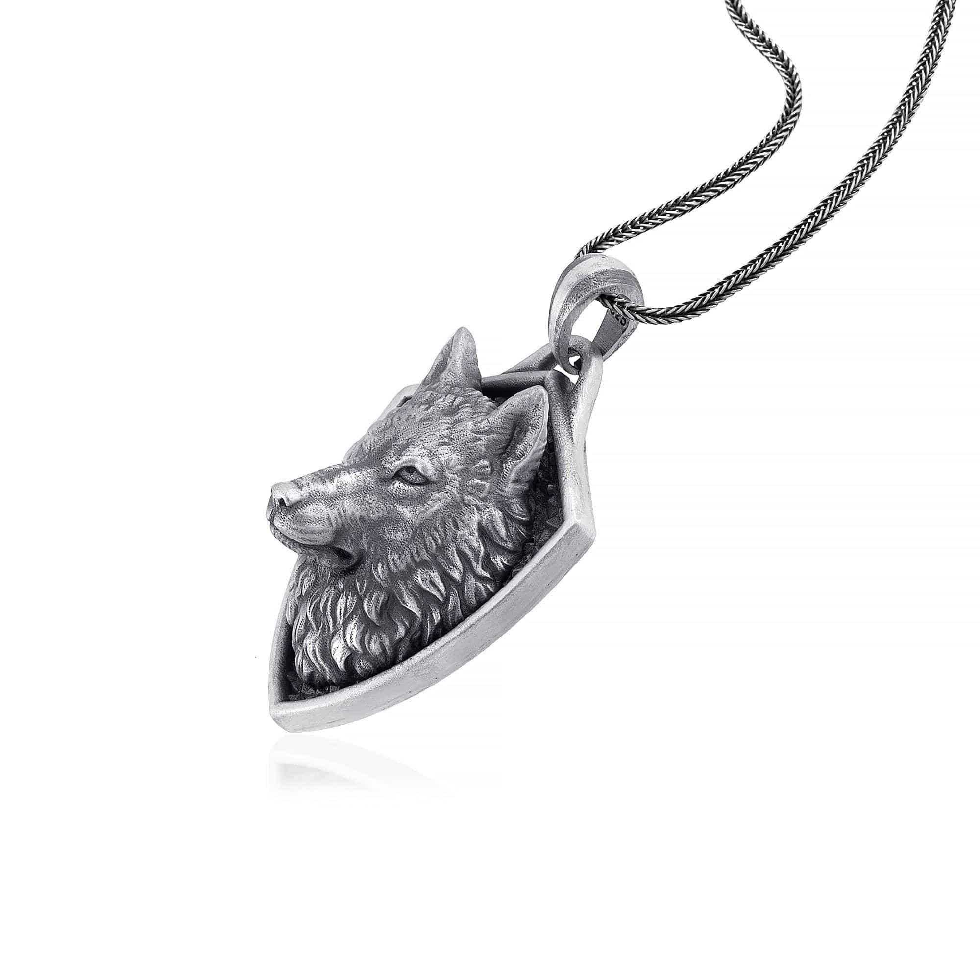 Viking Wolf Necklace