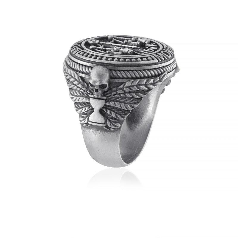 Libra Memento Mori Ring