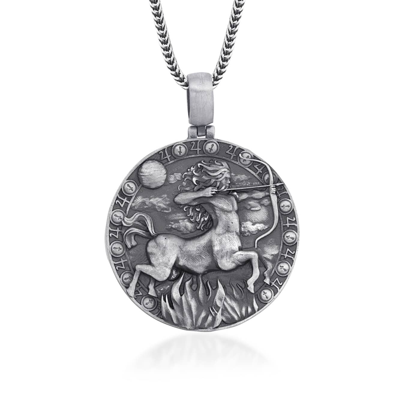 Sagittarius Zodiac Necklace V2