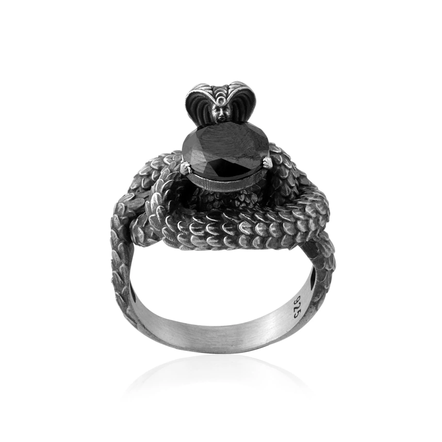 Serpent Embrace Ring