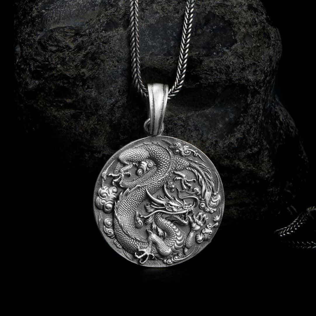 Ancient Chinese Dragon Necklace
