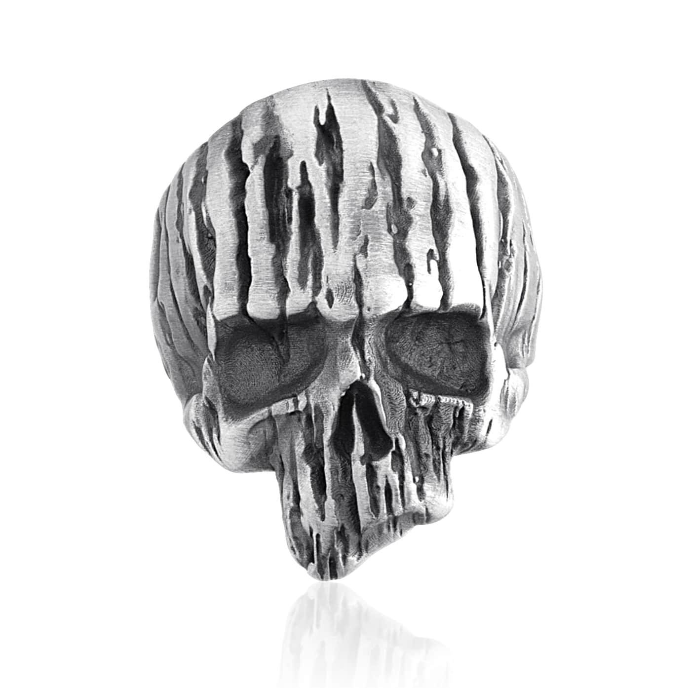 Textured Skull Ring