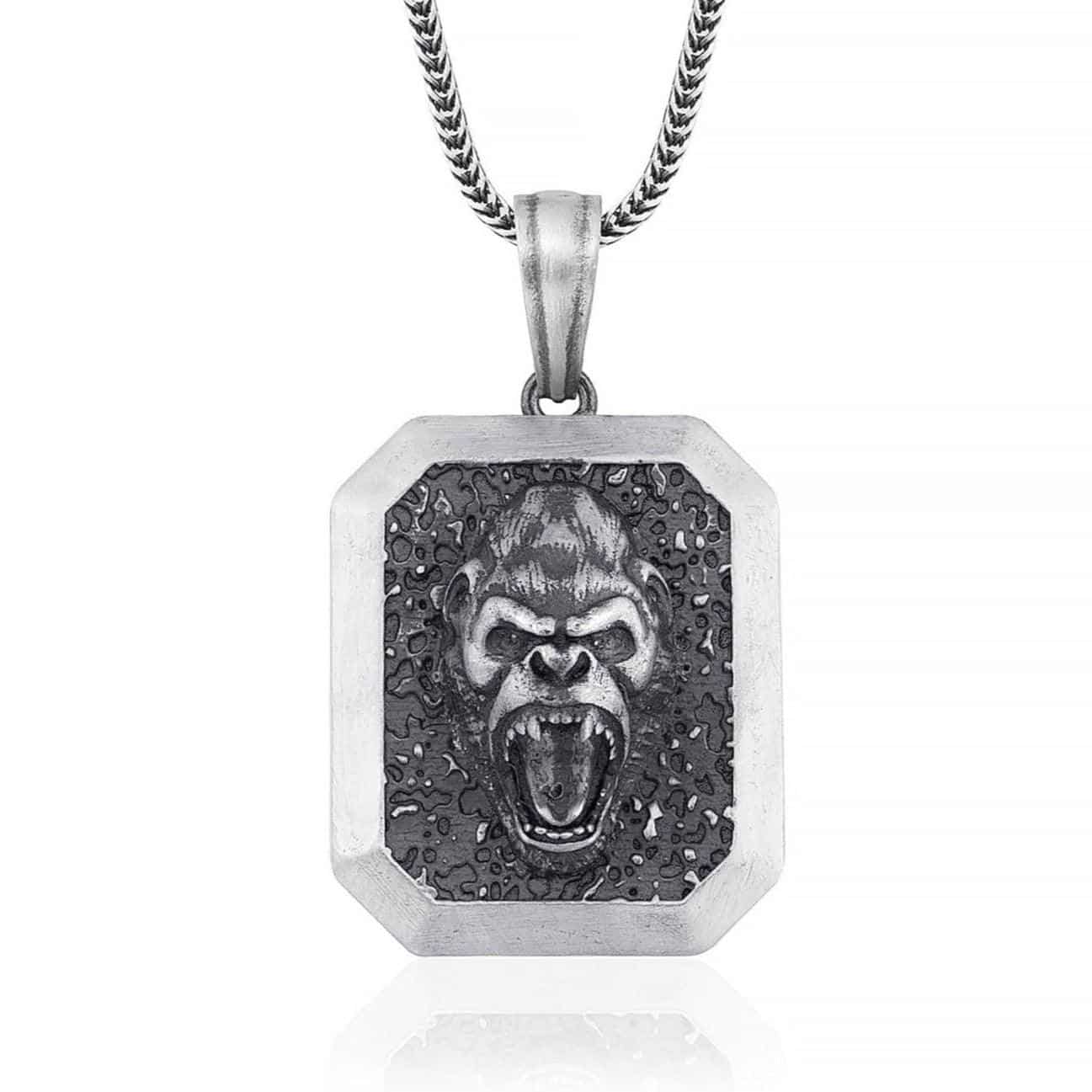 Angry Gorilla Necklace