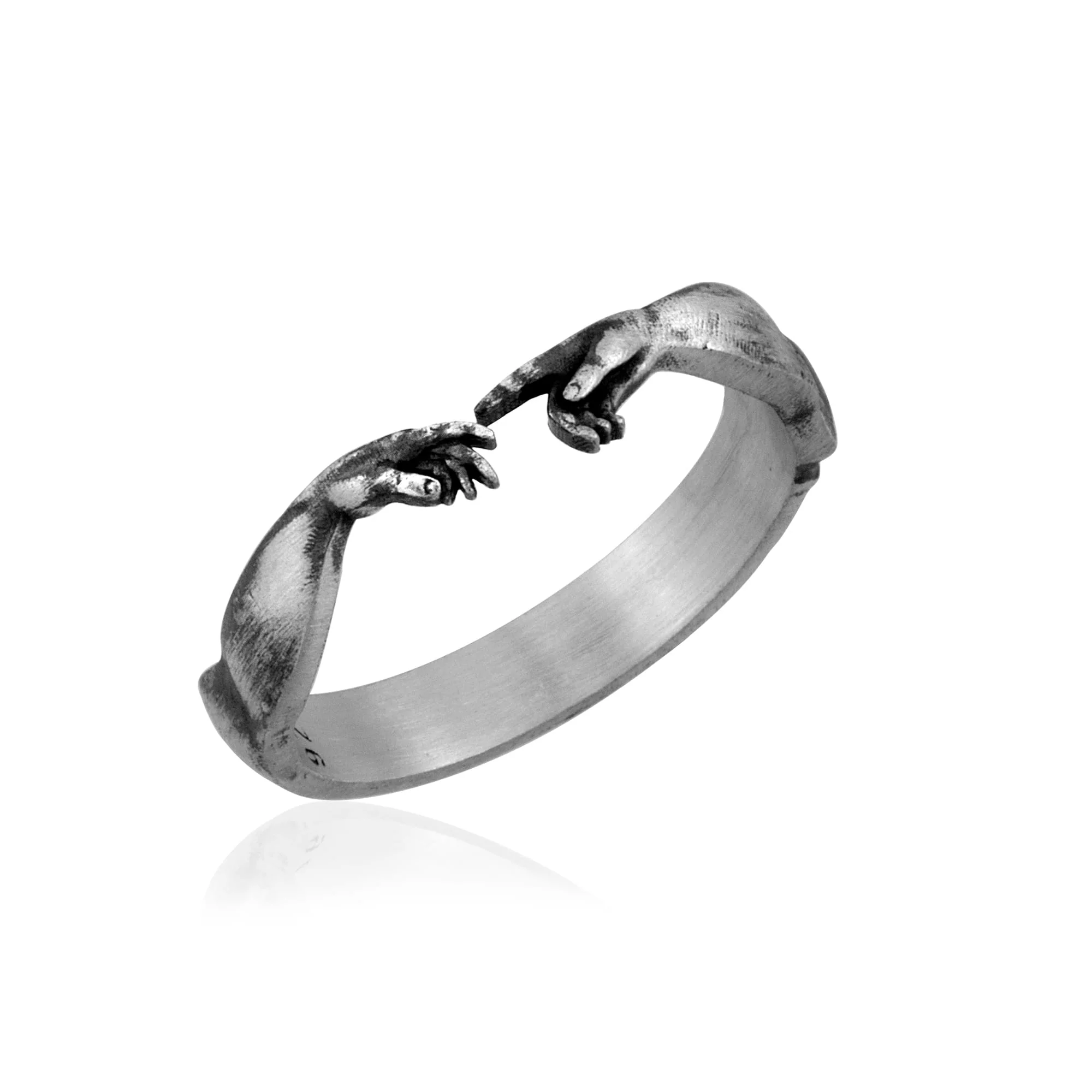 Creation Touch Hands Ring