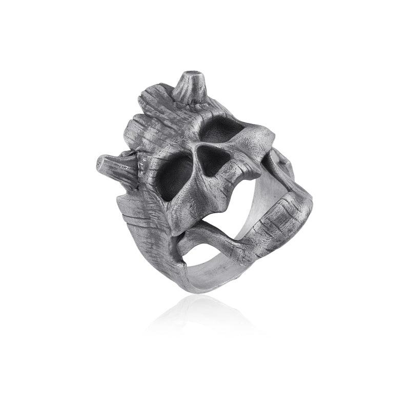 Horned Skull Ring