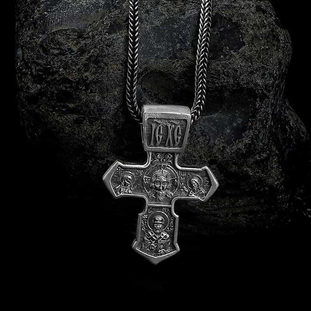 Jesus Christian Cross Necklace